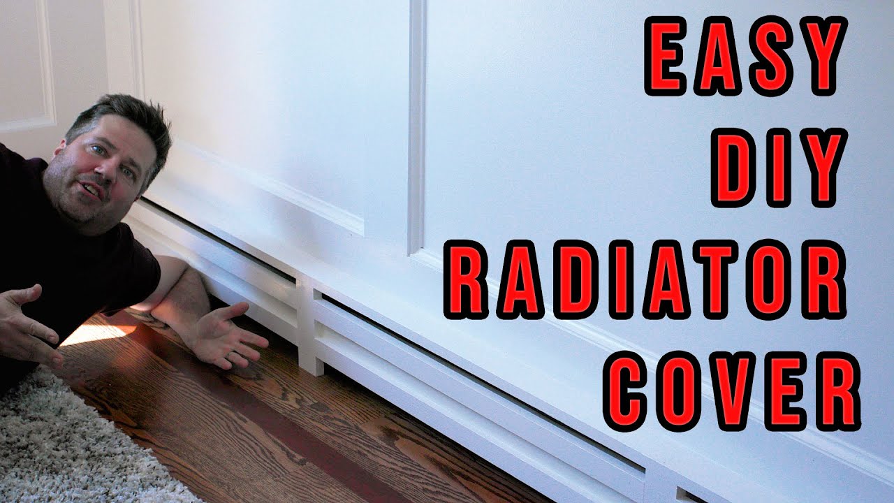 DIY Wooden Shaker Style Radiator Cover - Super Duper, Easy Peazy! 