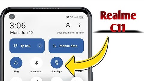 Flashlight Not Working on Realme C11 Problem Solved