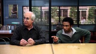 Community- 2x12- "I agree with brown Jamie Lee Curtis"