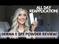 Derma E Sun Protection Mineral Face Powder SPF 30 Review! Mineral Sunscreen Powder Review