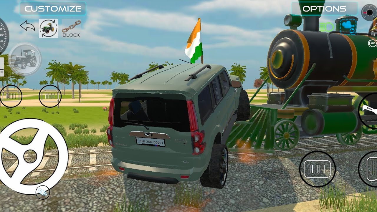 Scorpio s11 Classic Vs Train 🚂 | Indian Vehicles Simulator 3D New Update 💯🔱 2026 | New Version IVS3D