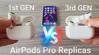 AirPods Pro Replicas 1st Gen vs 3rd Gen 