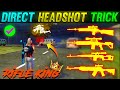 Free Fire Auto Headshot Trick | FreeFire Me One tap headshot Kaise Mare | Headshot Trick Sensitivity