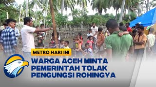 Warga Aceh Aceh Desak Pemerintah Tolak Pengungsi Rohingya