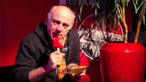 Herbert Flack improviseert een spot voor de 1000 Klassiekers