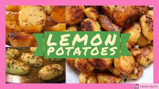 Best Greek Roast Lemon Potatoes