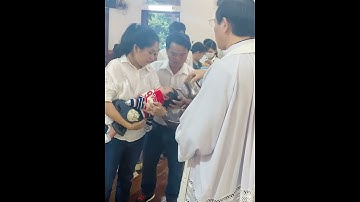 Lễ Rửa tội bé Peter (Phêrô) Tâm Phúc