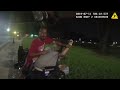 Jacksonville police release body cam footage of officer shooting knife-wielding man