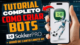 LEARN HOW TO CREATE ROBOTS IN SOKKEPRO [+ HT LIMIT CORNER ROBOT] - Cadú Tips screenshot 4