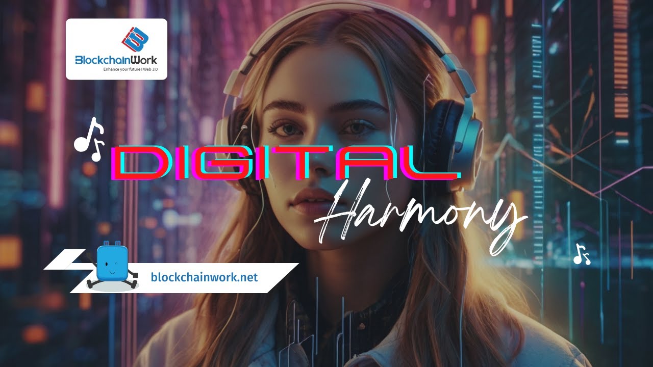 Digital Harmony - Block san x BlockchainWork - Blockchain Music Ambient Electronica for Work, Study