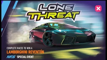Walk-through: NFS No Limits | Live event | Lone Threat | Lamborghini Reventon | Day 6 Been a While