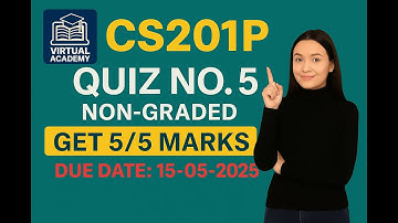 CS201P Quiz 5 (Non Graded)