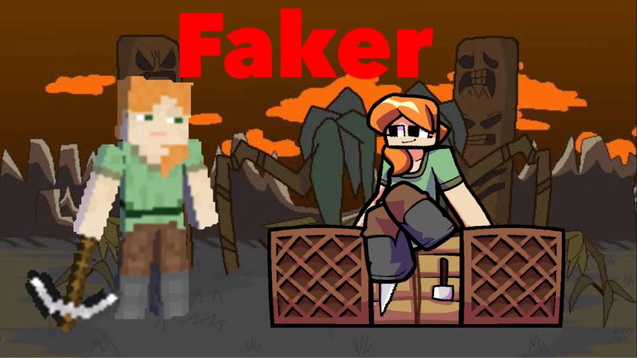 Faker but Alex only sing FNF cover - YouTube