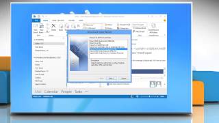 Import Gmail® Contacts to Microsoft® Outlook 2013 on Windows® 8