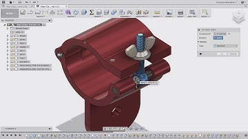 Clamp 04 - Eyebolt Joint - Fusion 360