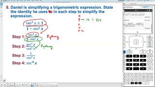5-6 Example 8: Simplifying trigonometric expressions (part 1)