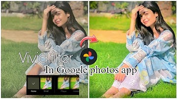 Vivid filter in android | Photo editing like iPhone| iPhone photo editing in Google photos app|