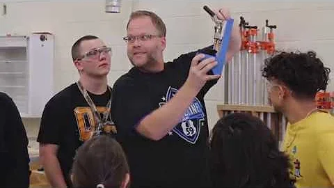 CTE Woodshop at New Caney High School