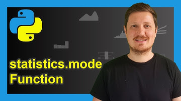 mode() & multimode() Functions of statistics Module in Python (2 Examples) | statistics.mode command