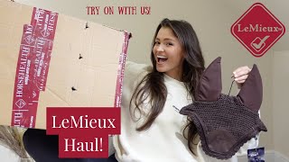 LeMieux Haul!!!! See what we got & Come try on with us!