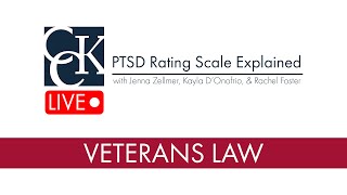 PTSD Rating Scale for VA Disability Claims Explained