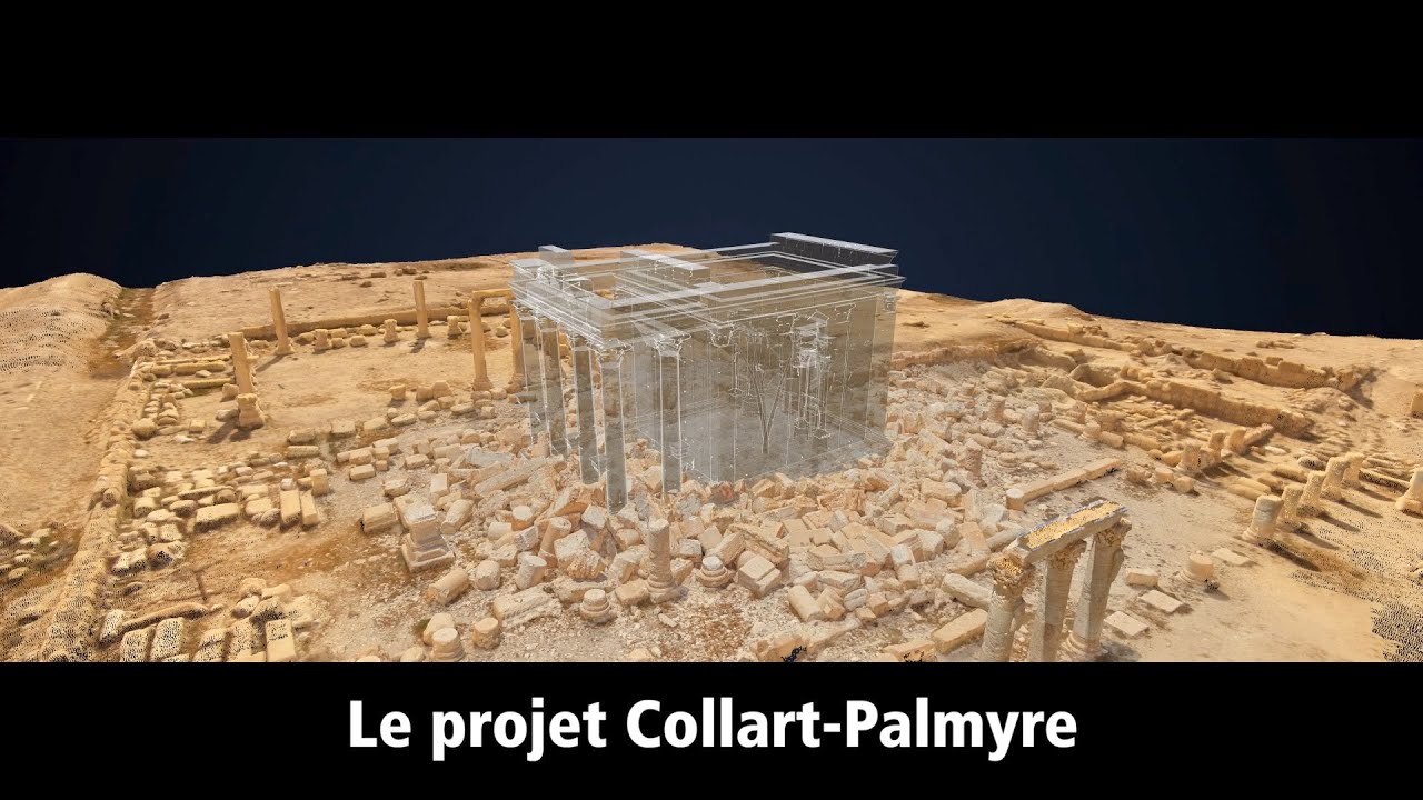 Le projet Collart   Palmyre avec Patrick Michel English subtitles