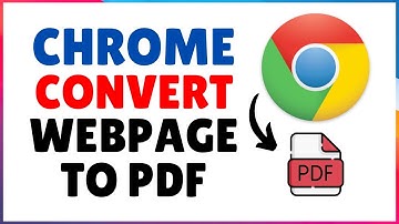 How to Convert Webpages to PDF in Chrome | Save Webpage as PDF Chrome