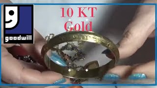 Let’s Open A Goodwill Jewelry Jar ! Amazing one!!! gold