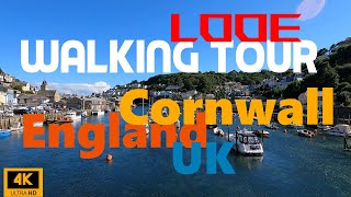 Step by Step in Looe: A Journey Through Coastal Cornish Beauty | 4K