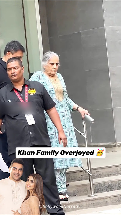 Salman Khan’s Mom Welcomes Her Granddaughter | Khan Family Overjoyed 🥳 #shorts