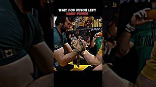 🔥💪DEVON LARRATT LEFT HAND POWER ARM WRESTLING #sports #trending