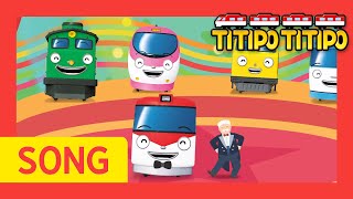 10 Minutes Nursery Rhymes | The Titipo Song | Train song l Titipo Titipo | Tayo Bus | Kidspop
