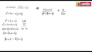 Algebra 1 Revision Q10