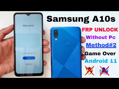 Samsung A10s FRP Bypass Android 11 Without Pc || Samsung A10s (SM-A107F) FRP/Google Lock Bypass U8