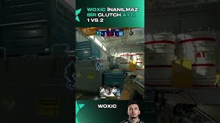 WOXİC İNANILMAZ BİR CLUTCH ATTI 1VS2! 🔥#forzaurora #cs2 #xantares #gaming
