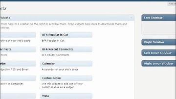 Wordpress Tutorial - How to Setup the Atahualpa Theme Part 4/6