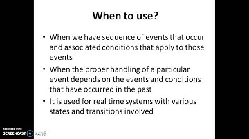 State transition testing techniwque