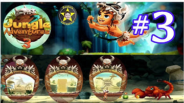 Jungle Adventures 3 : World 2 | Level 1-4 |  | Walkthrough part 3