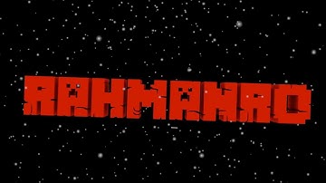 RahmanRo Intro! | Blender | Windows Movie Maker | 3D