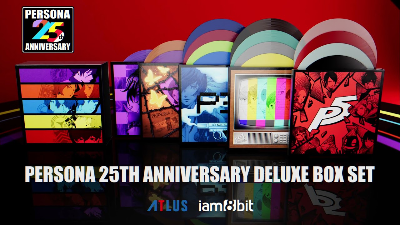 iam8bit  Persona 1 & 2 Vinyl Soundtrack Bundle - iam8bit