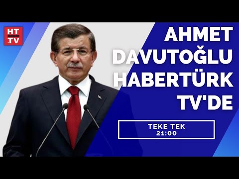 Ahmet Davutoğlu Teke Tek'te Fatih Altaylı'nın sorularını yanıtlıyor