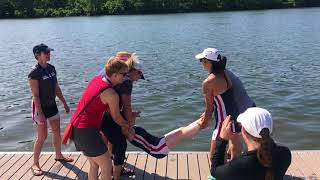 The Ritual Winning Coxswain Toss