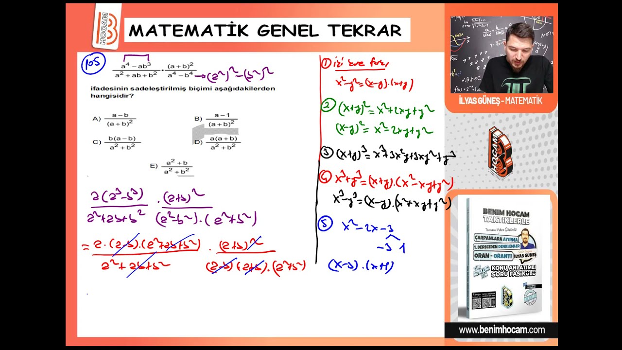 KPSS-AGS-ALES-DGS MATEMATİK KAMPI- 5.DERS-İLYAS GÜNEŞ 2025
