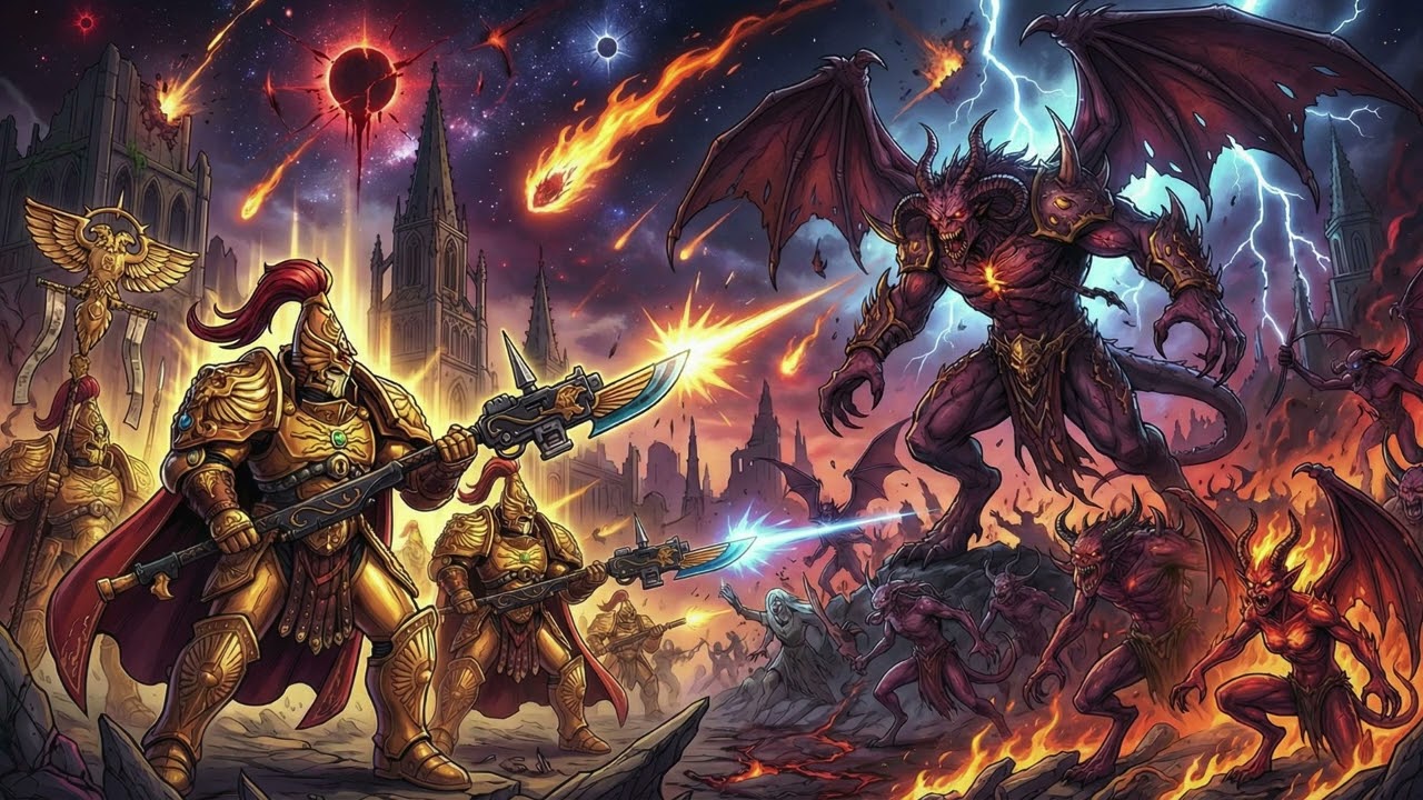 The Battle for Heaven - Warhammer 40k