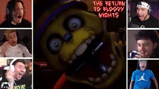 Gamers React To The Jumpscare The Return To Bloody Nights