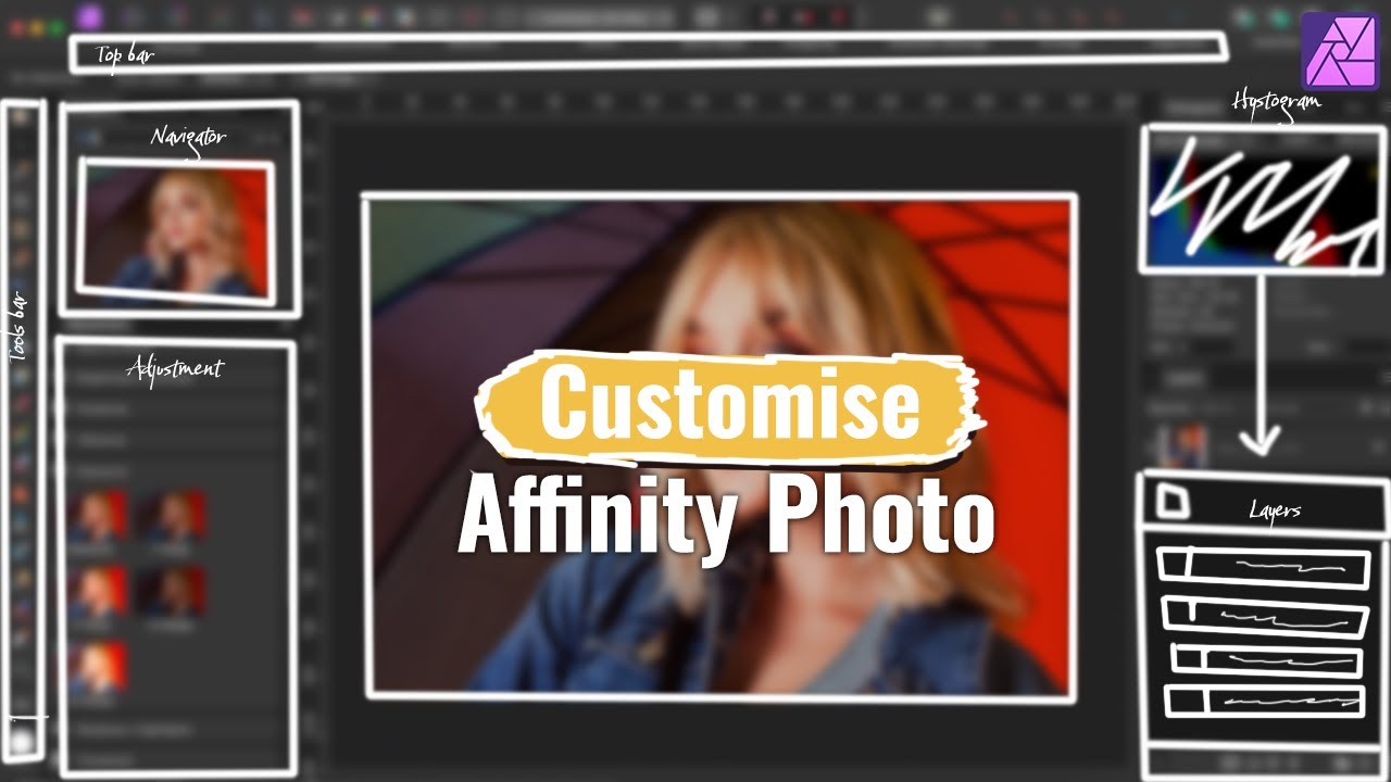 Customize Affinity Photo – My Favorite Tools & Workflow - YouTube