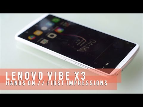 Vibe X3 Hands On, First Impressions