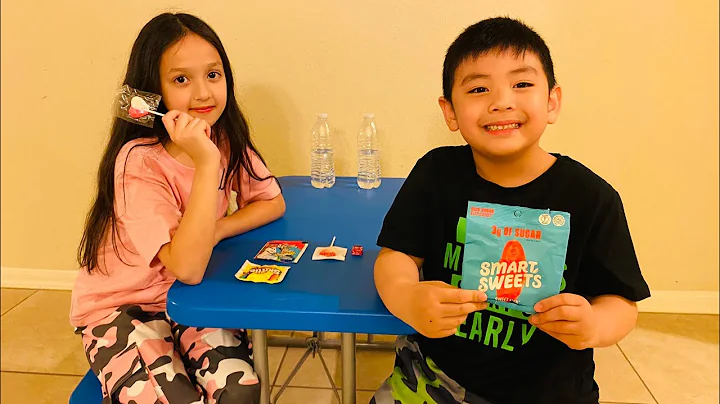 A Candy Challenge ANGELA VS WILLIAM