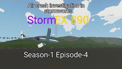 Death on the runway | Air crash investigation in stormworks | Season 1 episode 4