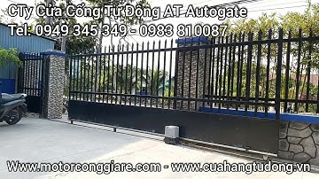 Mô tơ cửa cổng lùa tự động giá rẻ, Lắp Đặt Cửa Cổng Tự Động tại Bến Tre | Motor Cửa Cổng Tự Động bền